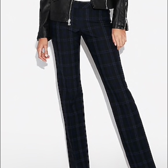 plaid pants express